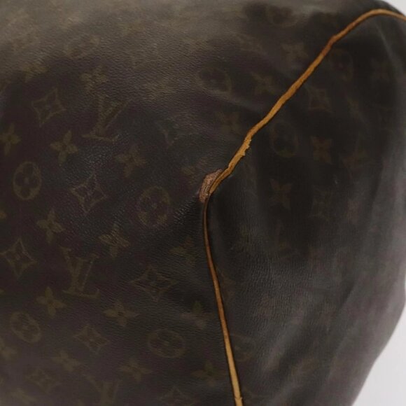 LOUIS VUITTON Monogram Keepall 60 Boston Bag M41422 LV Auth 120577 - Picture 5 of 16